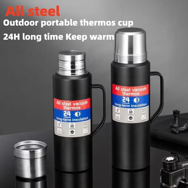 Water Bottle Thermos  Vacuum Flasks Thermoses - 1200ml Smart Thermos  Bottle - Aliexpress