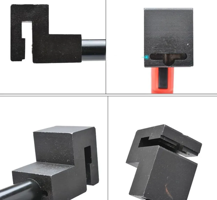 공압식 에어 드레인홀 펀치 30x10mm, 알루미늄 프로파일 배수구용 오일 압력 싱크건