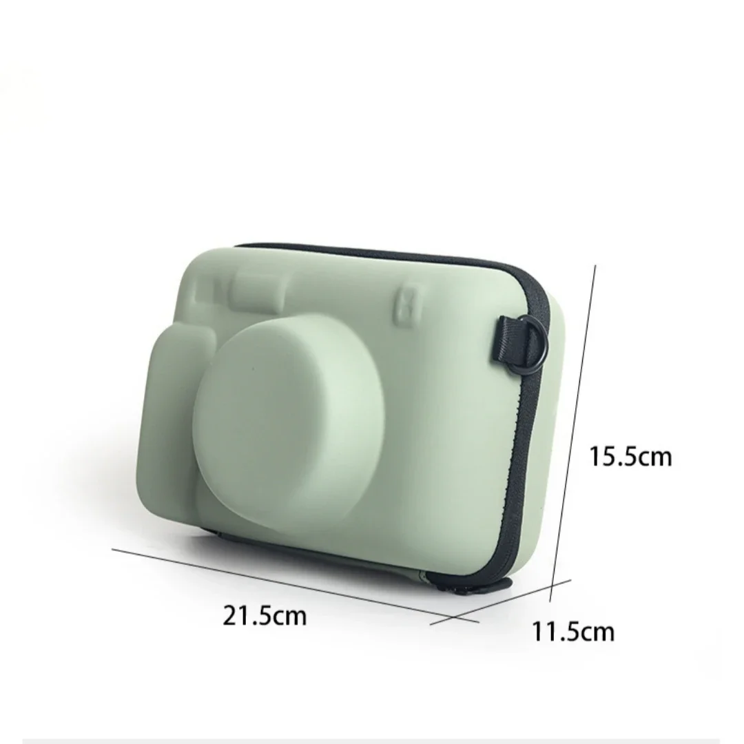 Camera Protective Cover Case For Fuji Instax wide W400/210/300 Camera General Hard Case PU Protective Pouch with Shoulder Strap