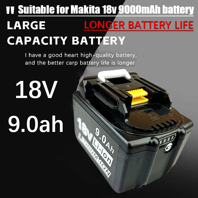 

Аккумуляторная батарея для электроинструментов Makita, 18 в, 9000 мАч