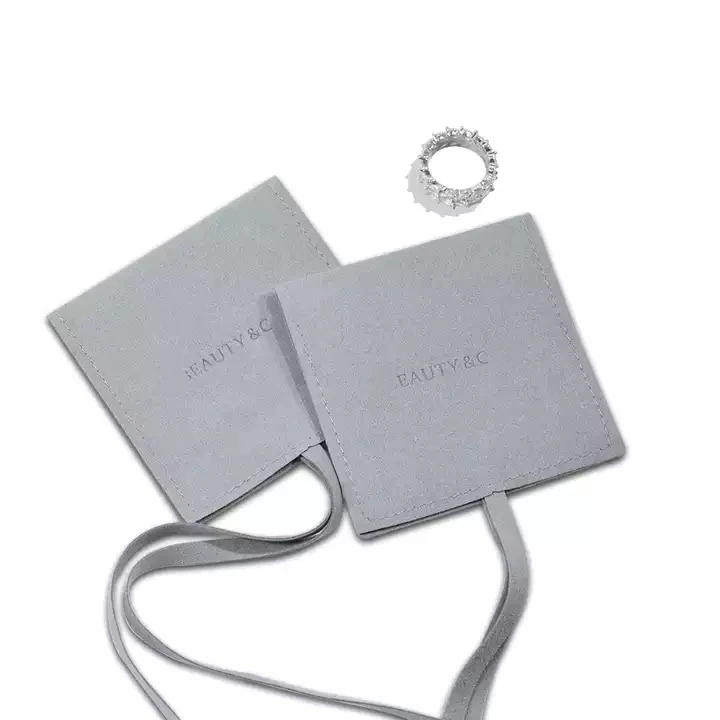

100PCS Wholesale Multifunction Luxury Microfibre Jewellery Pouch Custom Logo