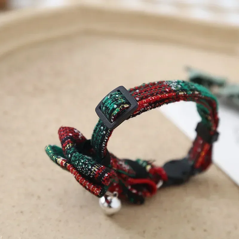 New Year Christmas Decorations Christmas Miniature Dogs Cat Bell Collars Merry Christmas Natal Noel Gifts 2023 Navidad Xmas 5