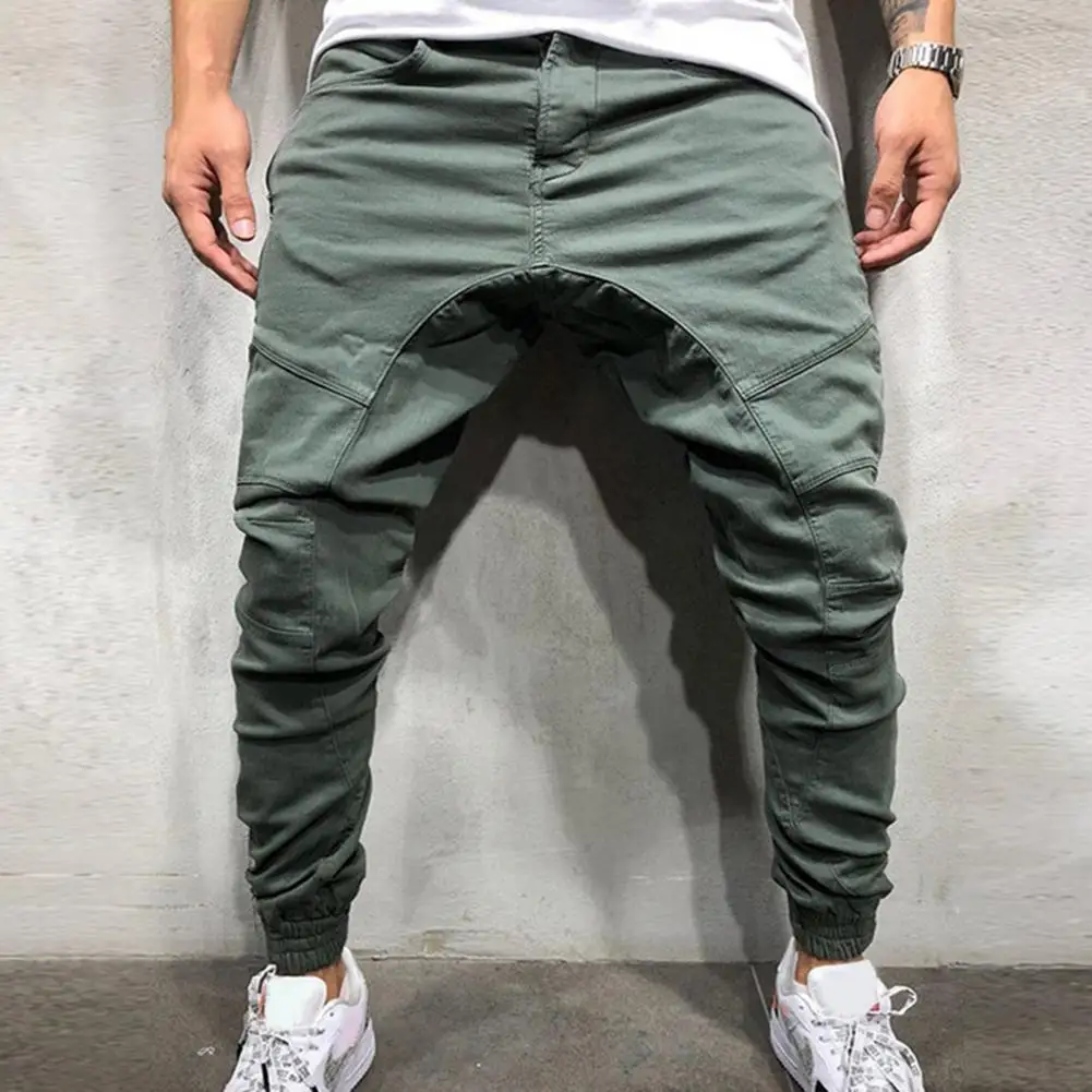 Men Pants Drawstring Men Sweatpants fashionable wide leg pants wide leg pants fashion pants Simplicity Fashionable Fantastic Fashion Long Cargo Trousers