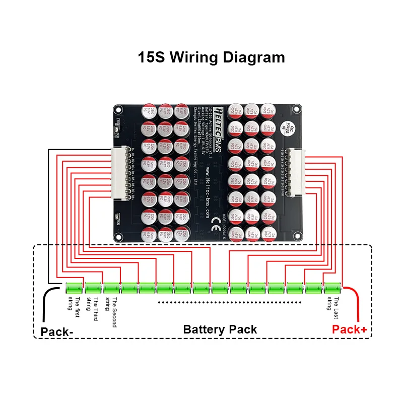 5A battery cell balance module 4s 3S 5S 6S 7S 8S 12S 13S 16S 20S 21S for Ternary