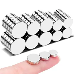 Ultra Durable Round Magnets for Home, DIY, and Office Use (5x2-50pcs)
