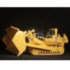 RC Bulldozer 1/14 JDM 575 RC Bulldozer Metal Model Heavy Engineering Vehicle PL18 LITE Radio Control with Light and Sound RC Car 3