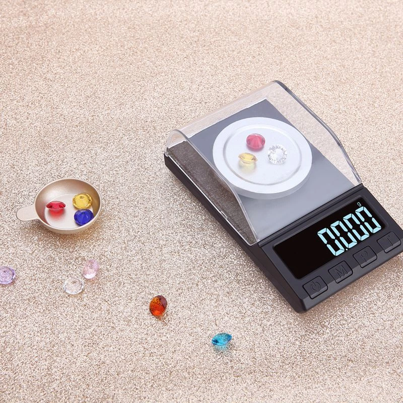 Precision Mini Digital Scale - 0.001g Accuracy for Jewelry, Gold, and Laboratory Use