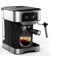 CM6868 Coffee Maker 20 Bar Italian Espresso Machine With Milk Frother Wand for Espresso, Cappuccino, Latte and Mocha 1450W 1.8L 1