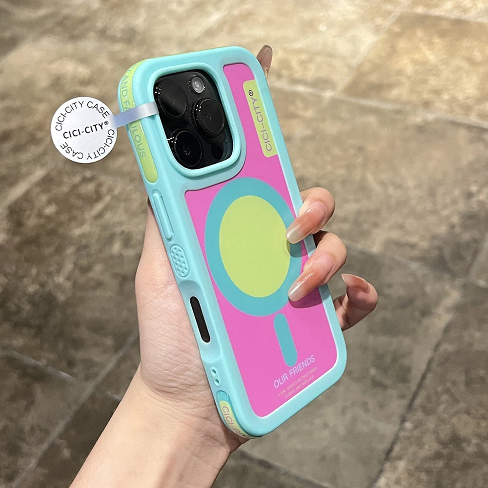 iPhone MagSafe Colorful Shockproof Case 2