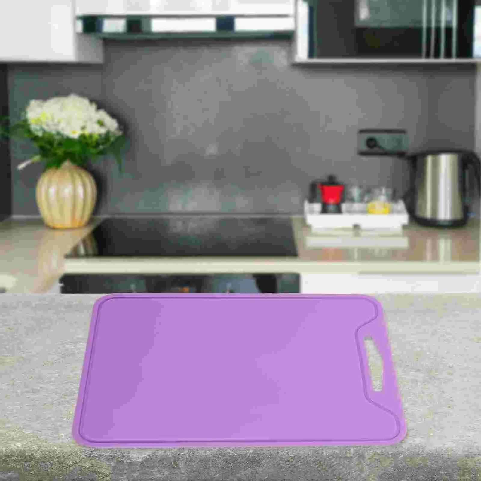 

Foldable Chopping Board Silicone Flexible Chopping Board for Picnic Camping