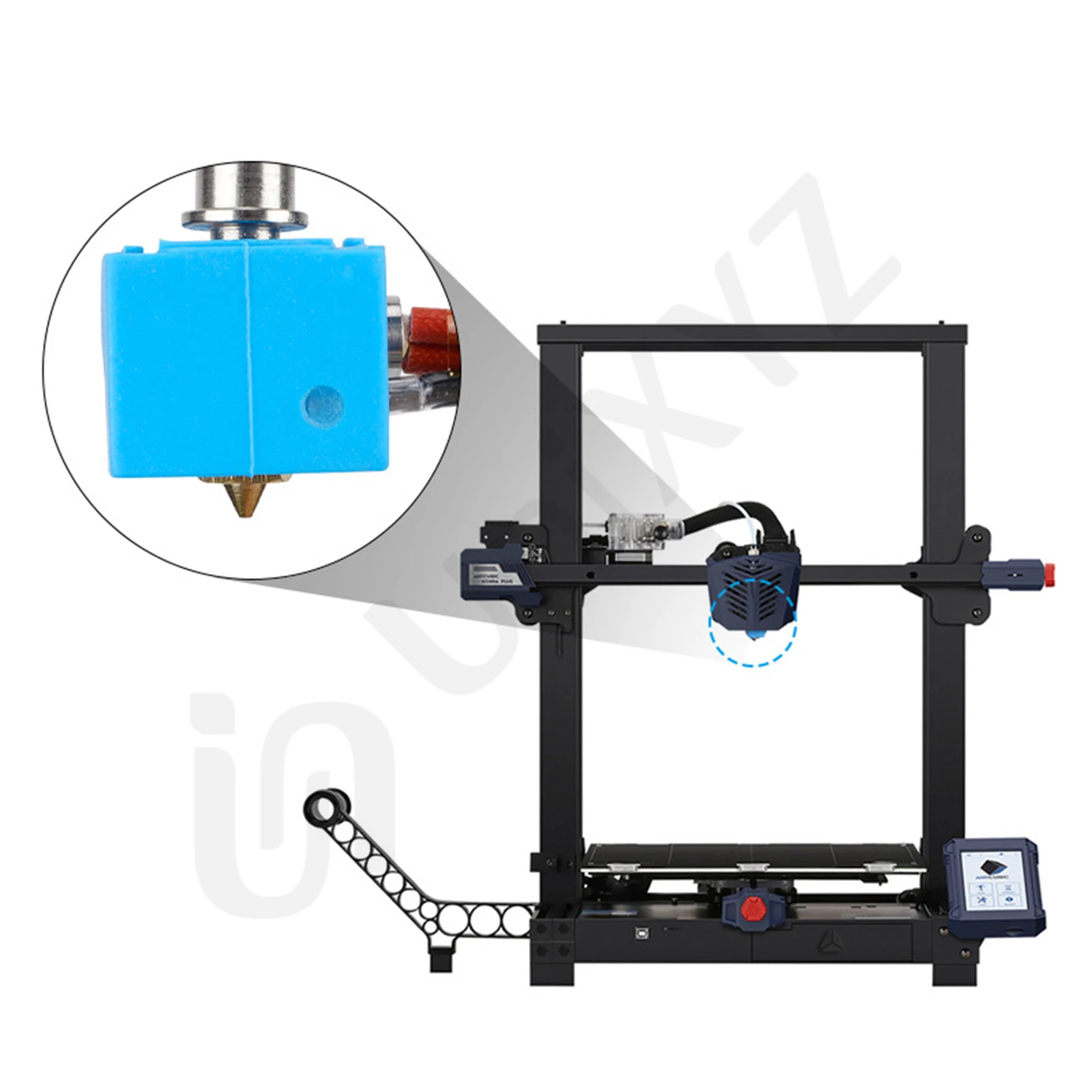 Upgraded Hotend Heated Block For Anycubic I3 Mega S Mega Zero 2.0 Kobra Chiron Vyper 12V 24V Heater J-head Heat Break Hot End