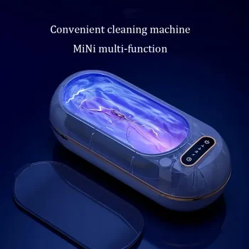 45KHz Multi-Purpose Ultrasonic Cleaner for Glasses & Jewelry - High-Frequency Bath with Safe & Efficient Cleaning, Home 1