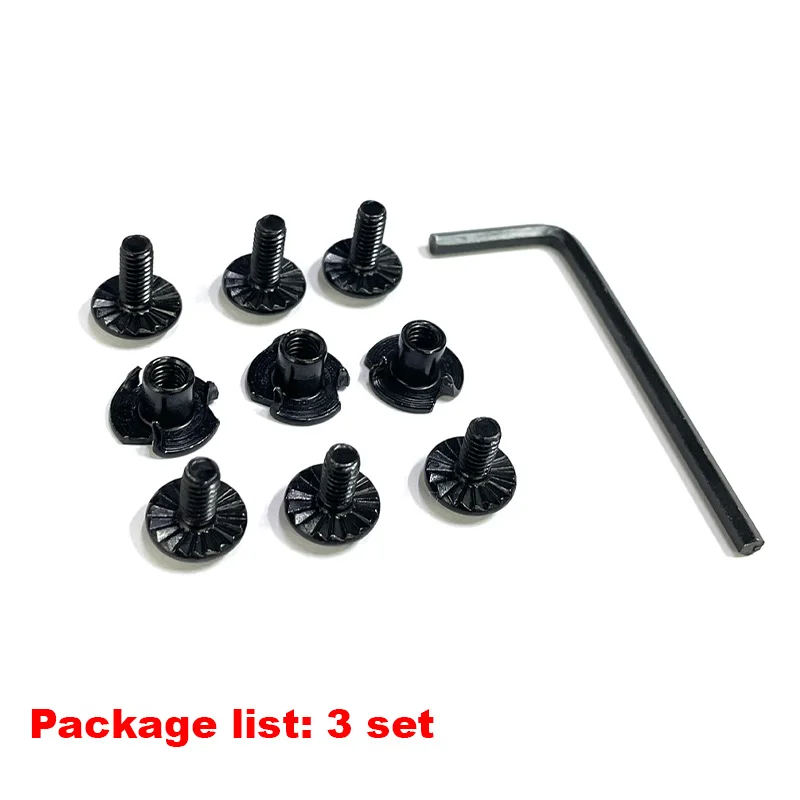 High-Quality Versatile Platform Screws and Nuts Set - Pack of 3/5/10
