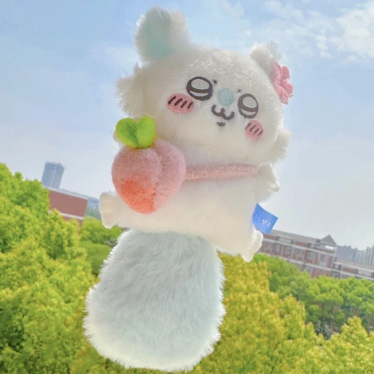 Chiikawa Momonga Plush Doll Pendant Keychain - Chiikawa Plush