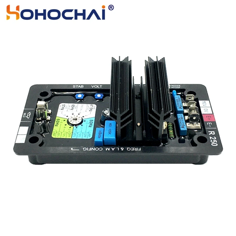 Leroy Somer 발전기 AVR R250 전압 조정기 안정기, 디젤 발전기 부품