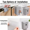 1PC Wall-Mounted Trash Bin with Slide Lid, No Drilling Required, Space-Saving Design, Ideal for Kitchen, Living Room, Bathroom 6