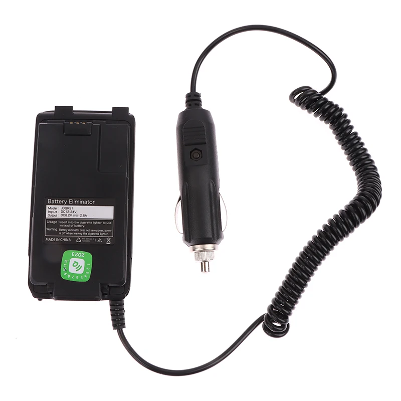 

Walkie Talkie Quansheng UV-K5 UV-K6 UV-5RPlus Battery Eliminator 12-24V Car Charger 12V/24V Cigarette Lighter