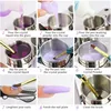 3pcs New Arrival Mini Stainless Steel Nail Art Cup Set Crystal Liquid Sterilization Cup Nail Salon Set Organizer Manicure Tools 4