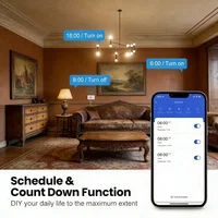 Melery WIFI Smart Tuya USB Type C PD 20W Wall Socket UK Plug Outlet Power Monitor Touch Switch Wireless Remote Alexa Google Home - Image 4