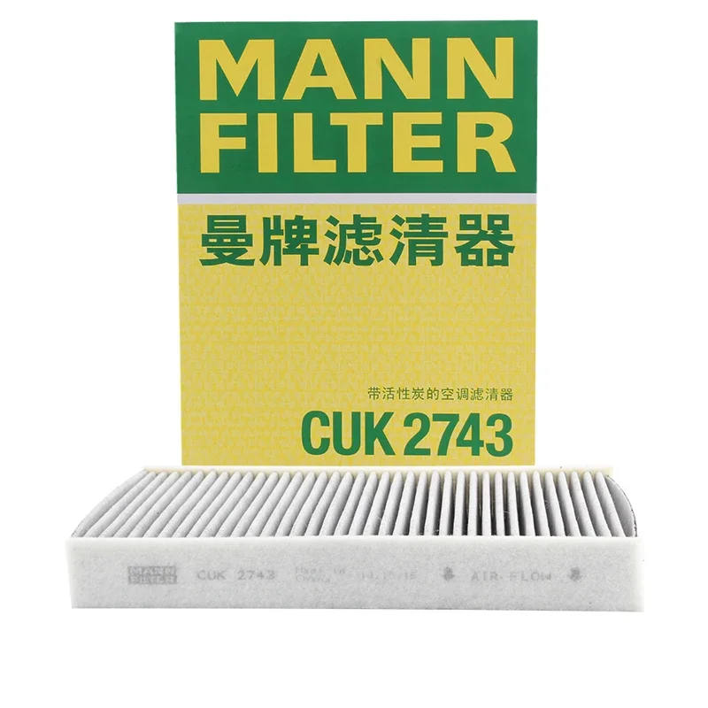 

MANN FILTER CUK2743 Cabin Filter For PEUGEOT (DF-PSA)508 CITROEN (DF.C)C5 C6 6479 G2 6479 K9