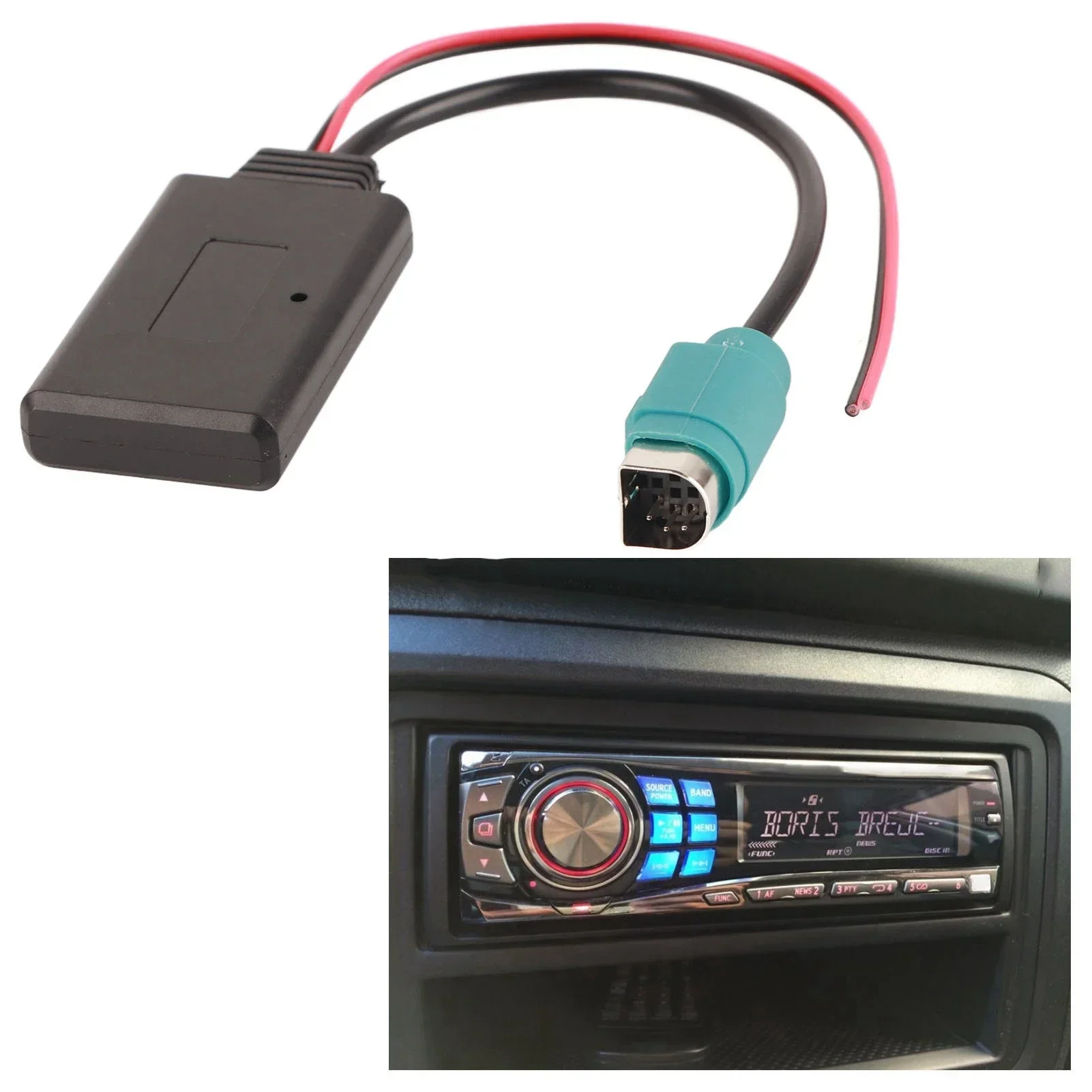 10 pins 3,5mm AUX Interface Kabel Adapter für MP3 ... - Viceal 10 pins 3,5mm AUX Interface Kabel Adapter für MP3 ... - Viceal