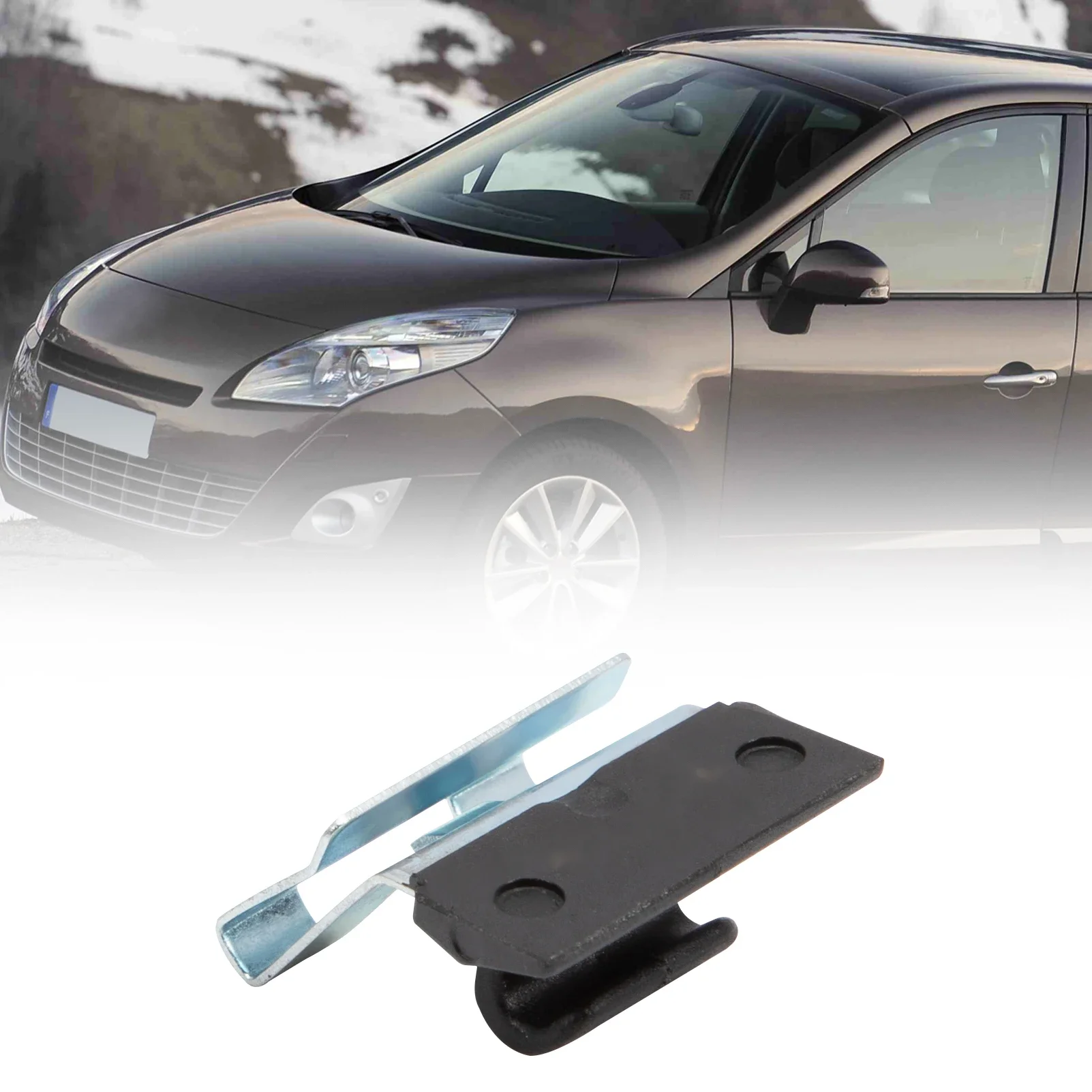 1/2 PCS Clip for Rear Sun visor for Auto Grand Scenic III and Scenic III 2009 964000020R 96 40 000 20R Car Accessories