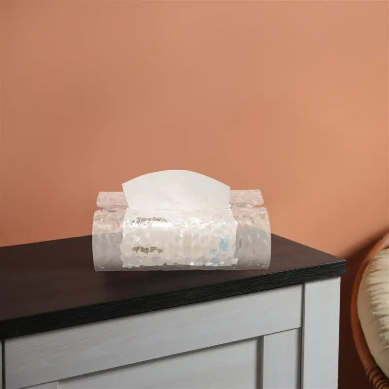 Plastic Containers Paper Towel Holder Tissue Dispenser Table Desktop Napkin Organizer Decoration 2
