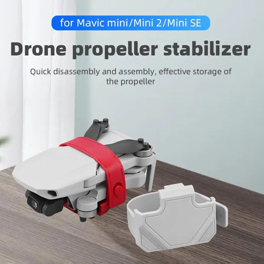 รูปสินค้า คู่มือป้องกันเข็มขัดโดรน DJI Mavic Mini 2 ด้วยสายรัดยางนิ่ม