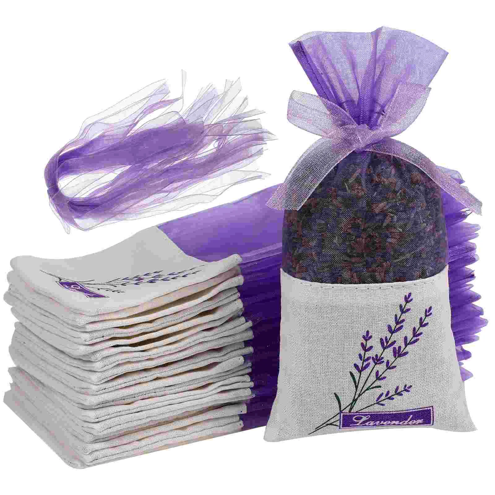 

Empty Sachets Bag Flower Printing Lavender Fragrance Sachet Bags for Dry Flowers Storage Fragrance Lavender Sachet Bag