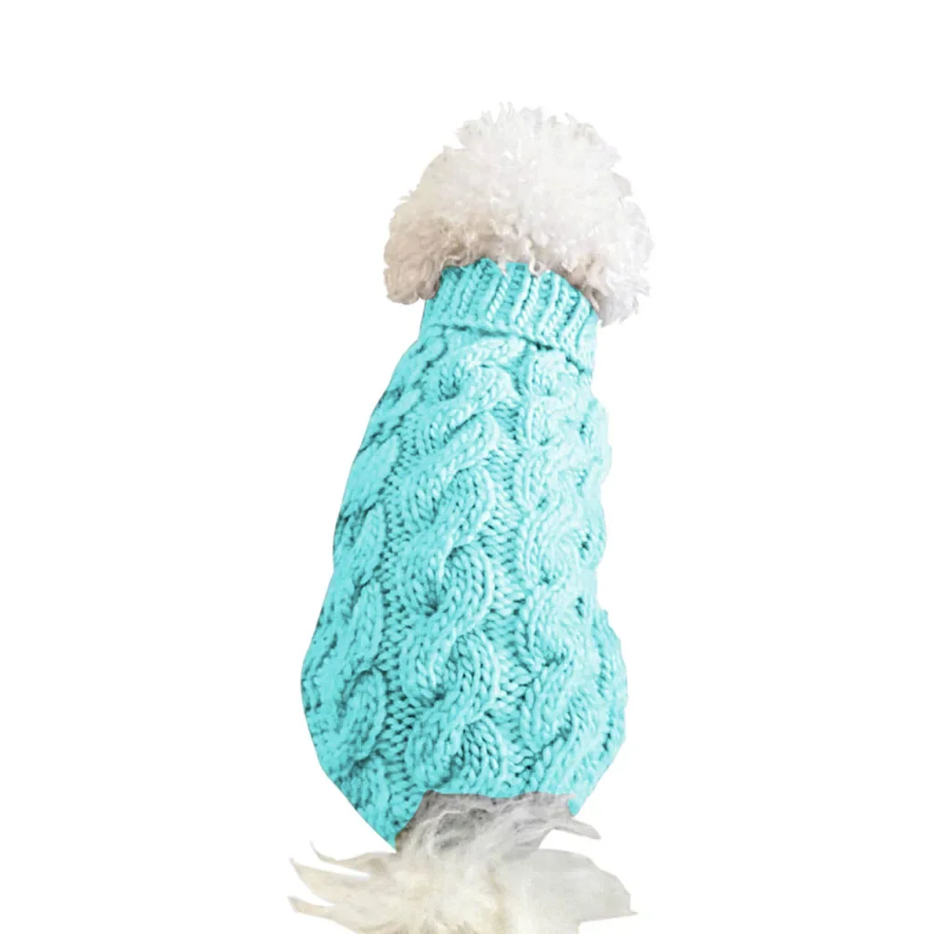 Sweater Turtleneck Knitted Pet Clothing