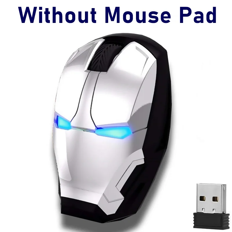 white wireless gaming mouse Wireless Mouse USB Computer Mouse Silent Mause LED Light Ergonomic Optical Gaming Noiseless Mice Wireless Mouse For PC Laptop pc gaming mouse Mice