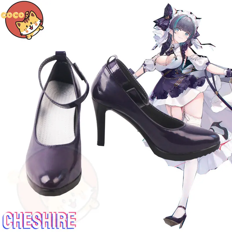 

CoCos Game Azur Lane Cheshire Cosplay Shoes Game Azur Lane Cosplay Cheshire Cosplay High-heeled Unisex 35-46 Size Shoes