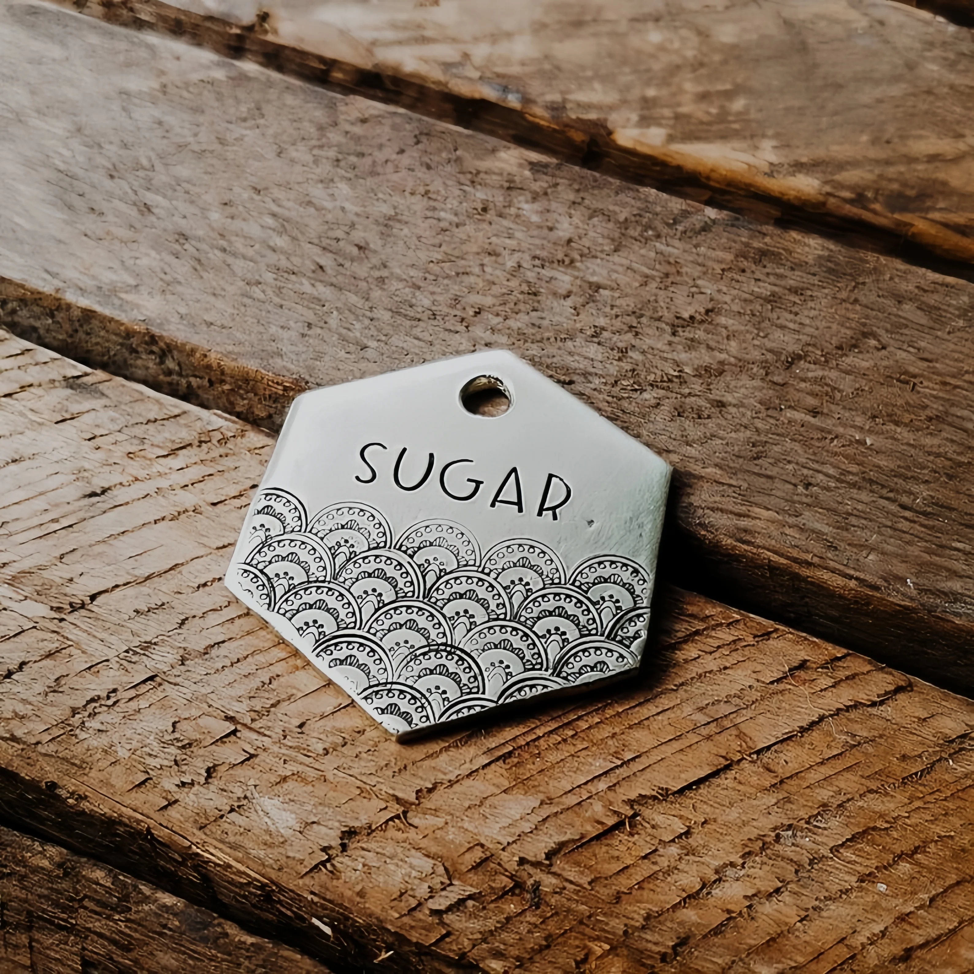 금속 스탬핑 쥬얼리 만들기 용품 팬 아트 데코 금속 디자인 스탬프 금속, 쥬얼리(7mm)