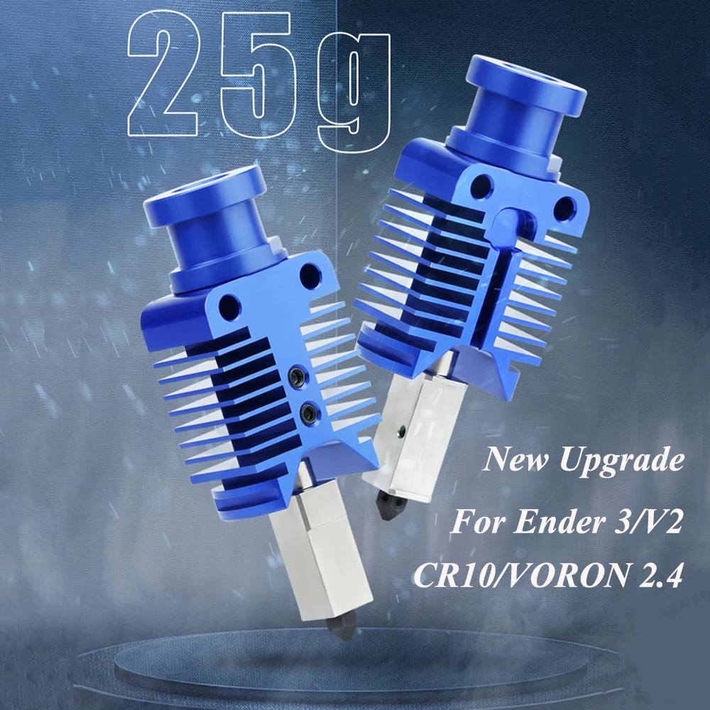 Hotend HIKUDIY 0.4 Mm Pour Anycubic Kobra 3 Max - Tête D'impression Haute Vitesse (jusqu'à 600 Mm/s) - En Acier Trempé, Compatible Filaments 1.75 Mm