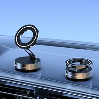 Car Mount Electric Vacuum Magnetic Holder Foldable Strong Suction Stand Cell Phone For iphone 12 13 14 15 16 17 Live Streaming