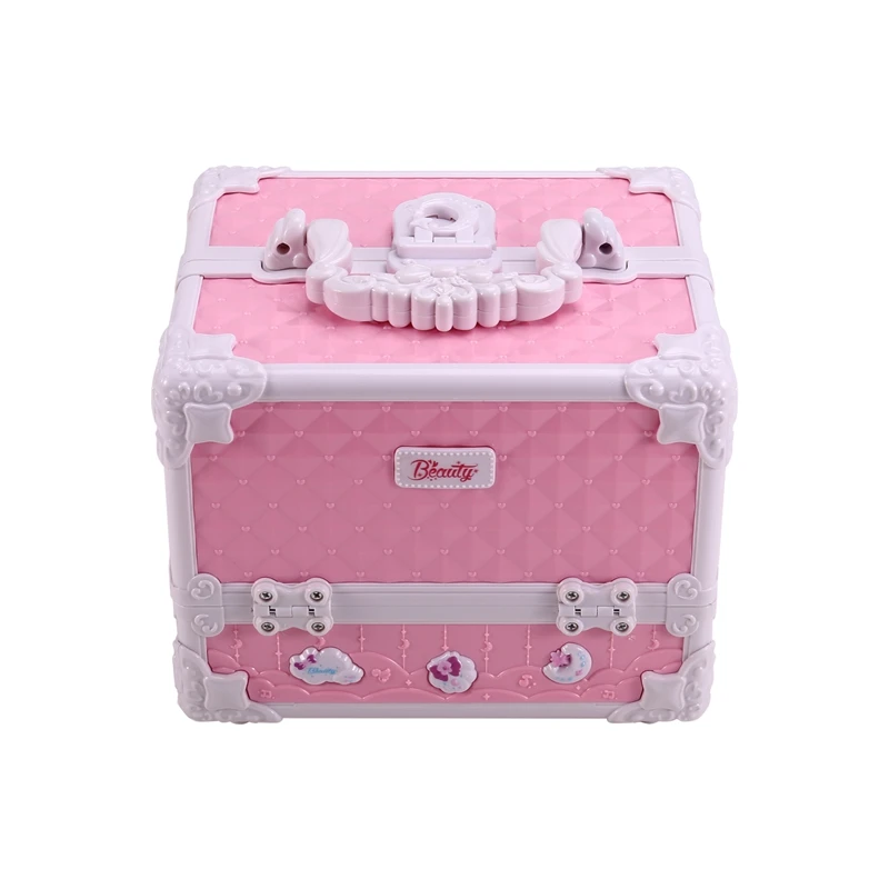 Girl Simulation Pretend Princess Makeup Toys Play House Children Cosmetics Lipstick Eyeshadow Set for Kids Cosplay Game 3