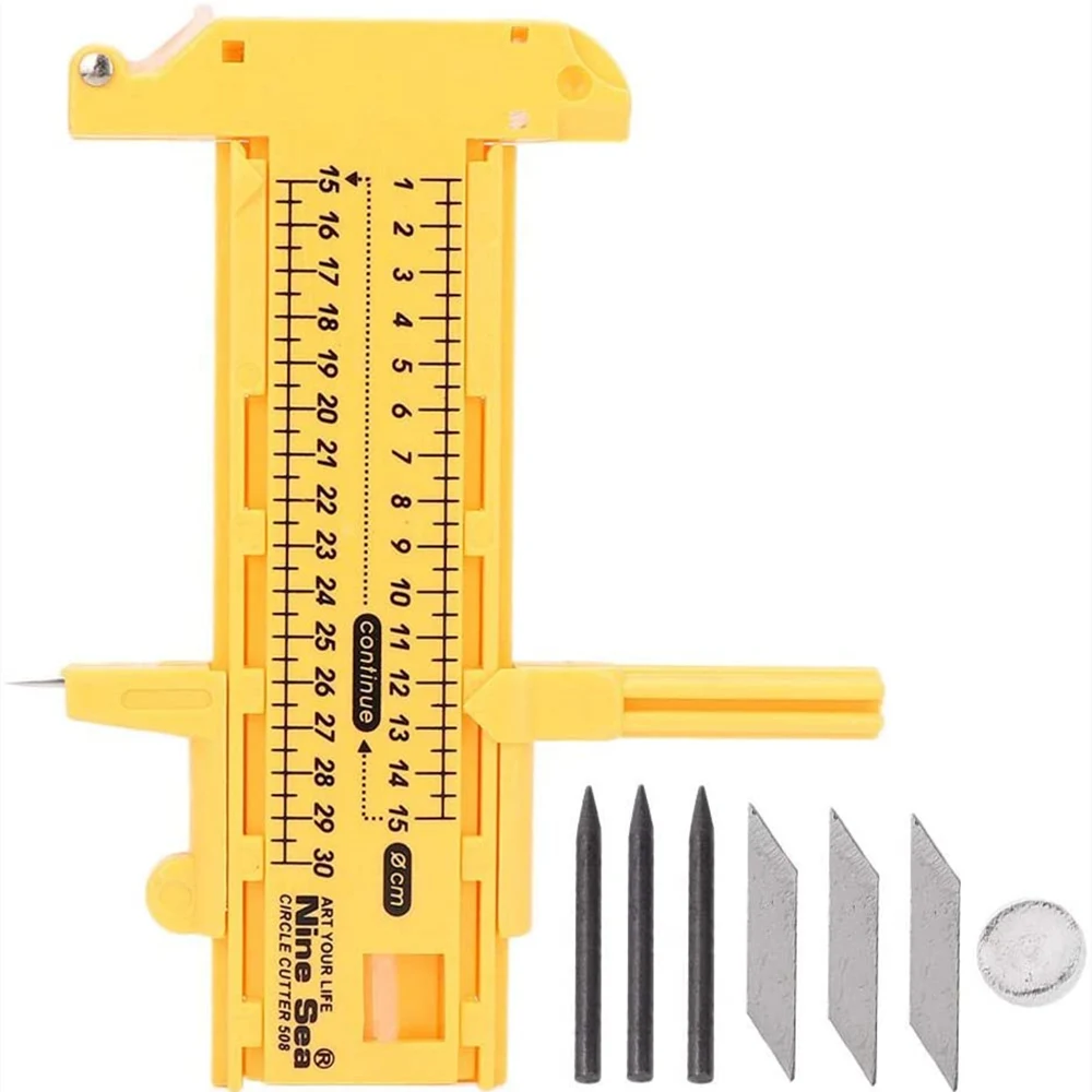 Compass Circle Cutter Round Paper Knife DIY Adjustable Circular Cardboard Paper Cutting Tools Badge Button Maker paper cutter,circular cutter