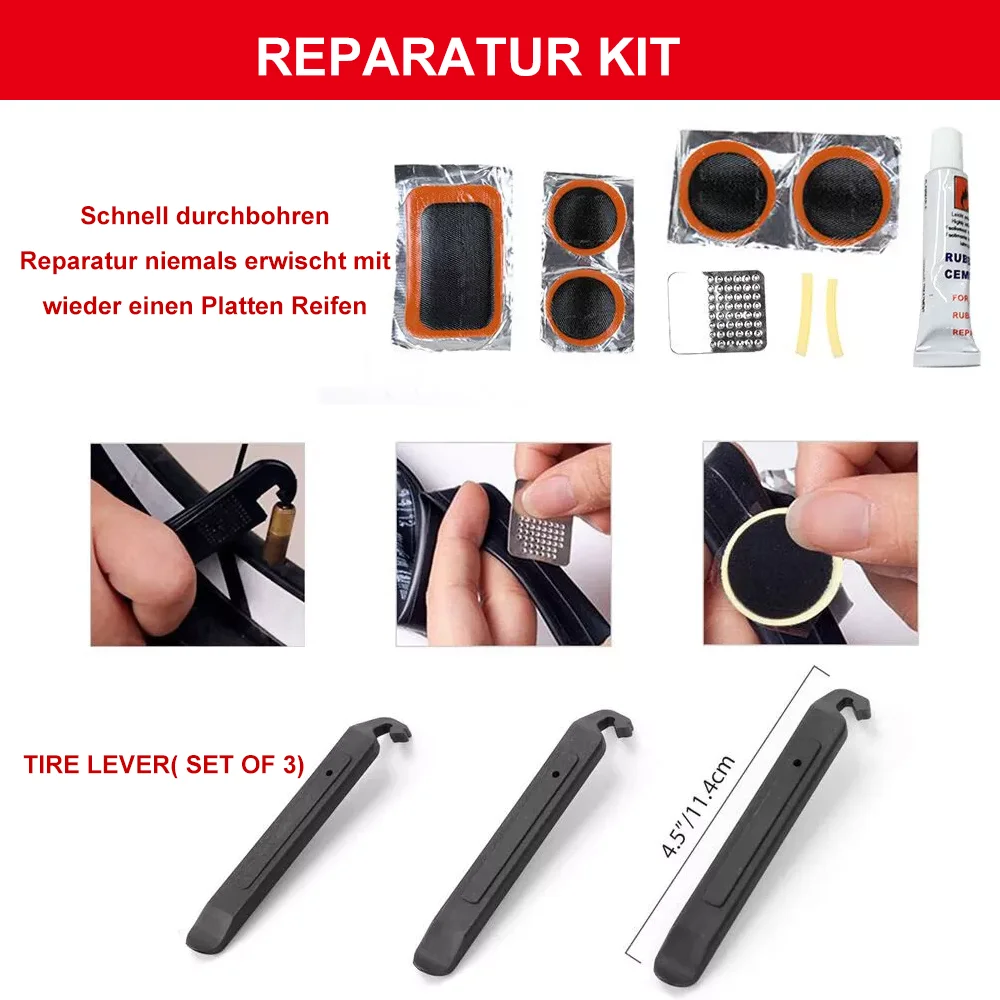 Fahrrad-Reparatur-Werkzeugsätze, 44-in-1-Werkzeugkasten, professionelles Wartungs-Service-Werkzeugset, Fahrrad-Werkzeuge, MTB, Rennrad-Reparaturwerkzeuge – Detail 12