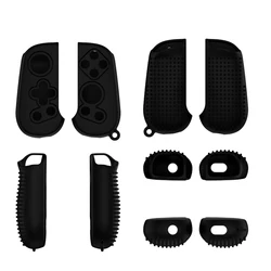 Protective Anti - Slip Silicone Grip Case with Lanyard for Mobile Gaming Controller (Black Silicone Case)