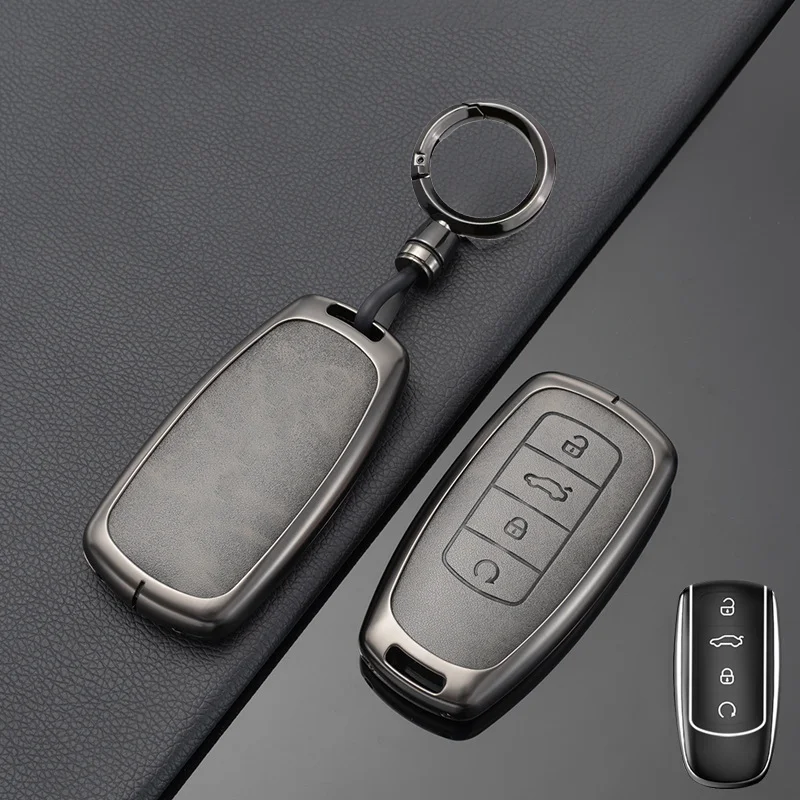 Premium Retro-Style Remote Car Key Case Cover Holder
