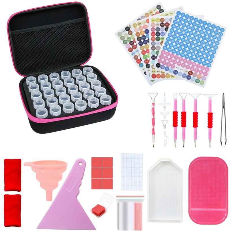 30/40/60/120 Grids Diamond Painting Tools Kits Diamond Paint Accessories Container Storage Bag Grids Box Pen diamond painting diamond painting accessories diamond painting pen diamond painting accessory box