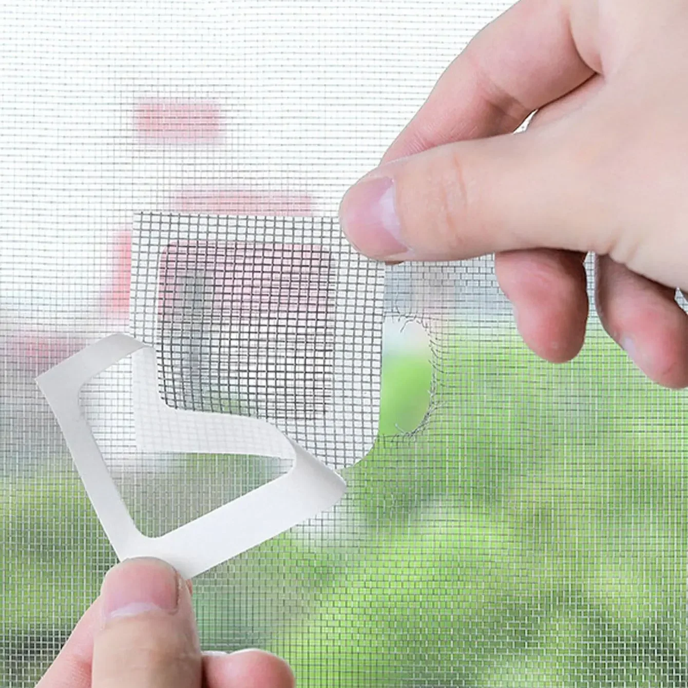 5pcs Pet Mesh Screen Repairs Strong Self-Adhesive for Window Door