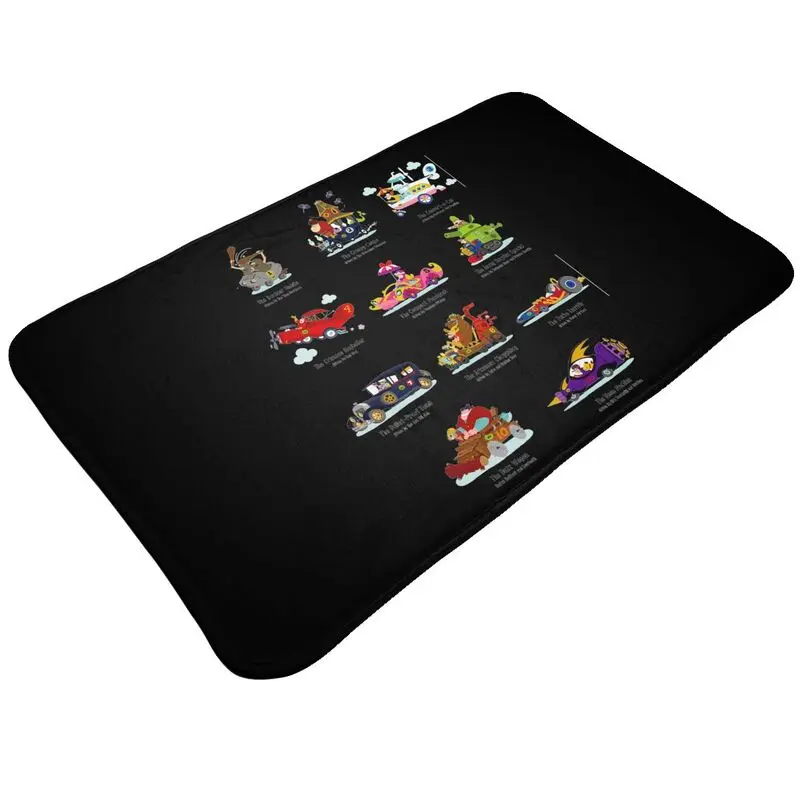 Maglia Wacky Races Dastardly And Muttley Cartone Mat Rug Carpet New Fluffy Household Super Soft Bath Floor Mat