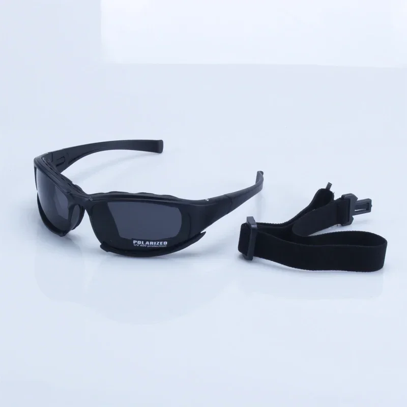 Sport Sunglasses Goggles Military Polarized Bullet-proof Airsoft Shooting Smoke Lens Motorcycle Cycling