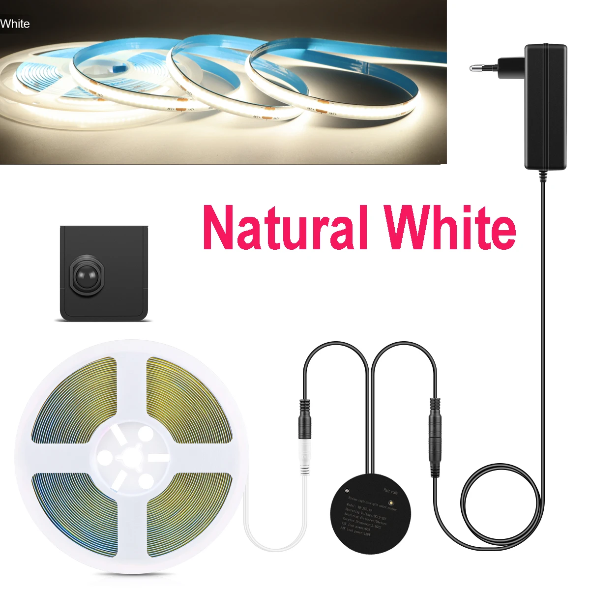 Adjustable LED Night Light with PIR Motion Sensor