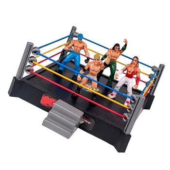 Fighting Toys Lightweight Wrestling Toy Wrestler Warrior Toys Funny Wrestling Ring Set Funny Kids Toys Children Christmas gift