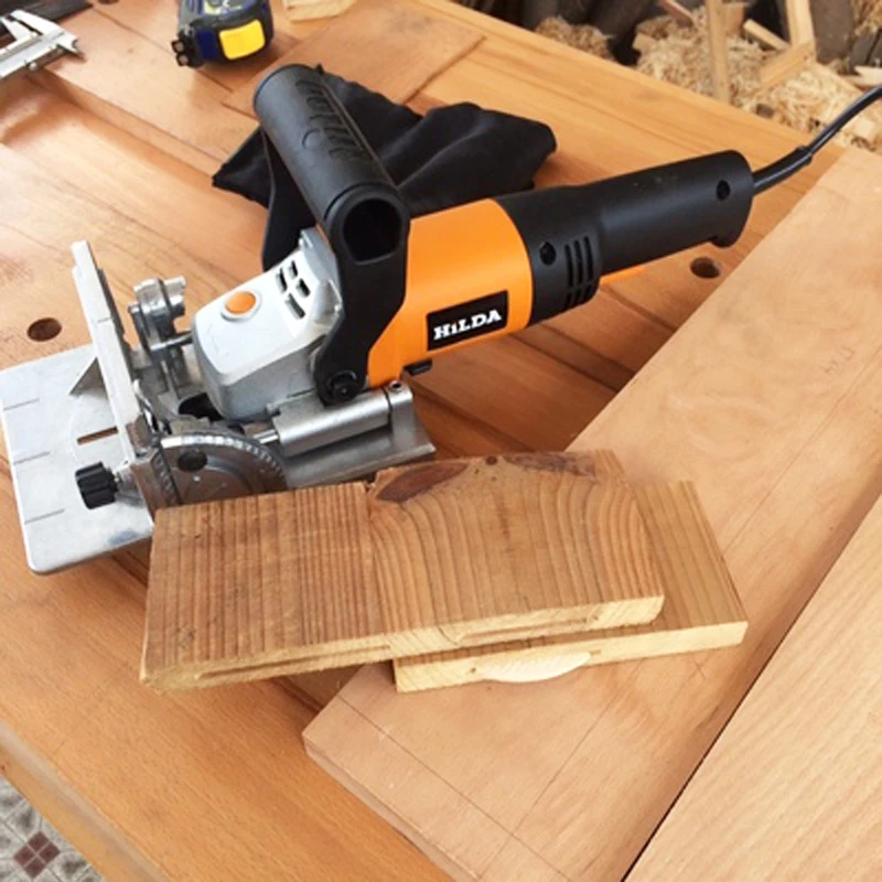 Woodworking Slotting Machine 760W Multifunctional Tenoning Machine Electric Tool Woodworking Tenoning
