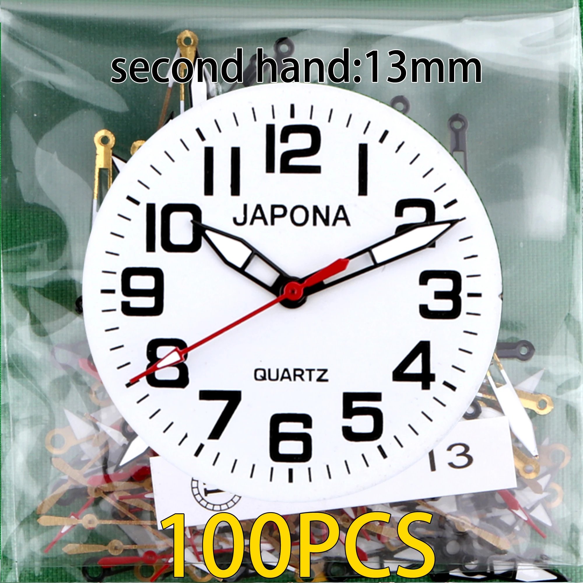 Watch Accessories 100pcs watch hands White red black Watch delta pointer 2035 2115 2015 2305 2105 2005 2315 2415 2405 2453 2353 2350 2s65 pc21