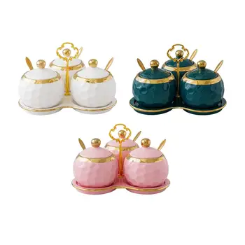 Ceramic Kitchen Spice Jars 1