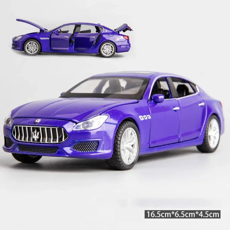 1:32 Maserati Ghibli Simulation Coupe Toy Vehicles Model Alloy